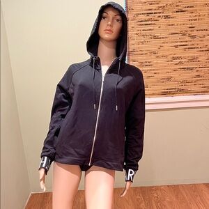 Armani Exchange Black Hoodie With Logo on cuffs size XL